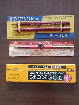 Vintage Mongol Eberhard Pencil Lot • $20