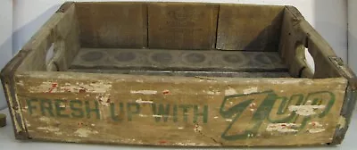 7 Up  1 Pocket   Fresh Up With 7Up  Wooden Case 1929 Lincoln Nebraska  • $69.99