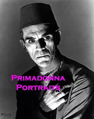 BORIS KARLOFF 8x10 Lab Photo 1931  THE MUMMY  Handsome IMHOTEP Portrait Horror • $14.99