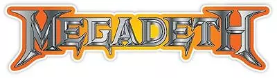 Megadeth  Sticker Decal *2 SIZES* Vinyl Bumper Window Wall Skull Bone • $3.90