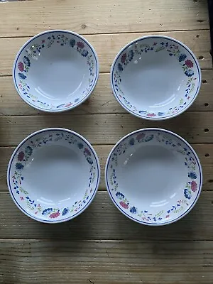 £20 • Buy 4 X BHS British Home Stores Priory Cereal Dessert Bowls 6.5  Floral