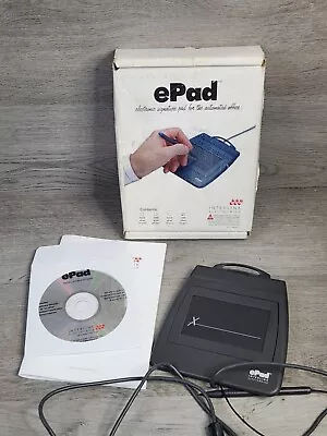 EPad Ink Digital Signature Pad USB W/ Stylus 54-65885 VP9811 • $39.95