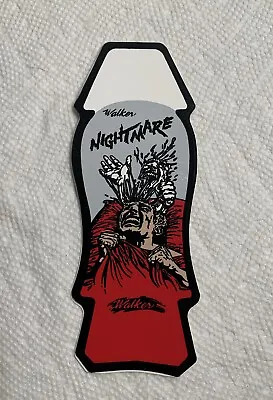 Vintage Skateboard Sticker Walker Nightmare Deck Dogtown Alva NOS Powell Zorlac • $12