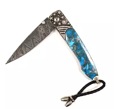 William Henry Stars & Stripes Pocket Knife NEW • $1950