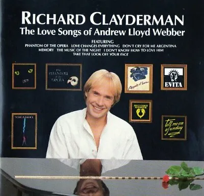 £2.25 • Buy Richard Clayderman - Love Songs Of Andrew Lloyd Webber CD (1989) Audio