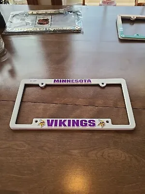 Nice NFL Novelties Minnesota Vikings License Plate Frame • $10