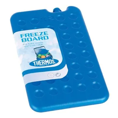 £4.59 • Buy Thermos Freeze Board Ice Pack Block 400g For Cool Bag Chill Box Cooler