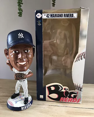 MARIANO RIVERA New York Yankees Legend MLB BIGhead Bobblehead NIB! • $65