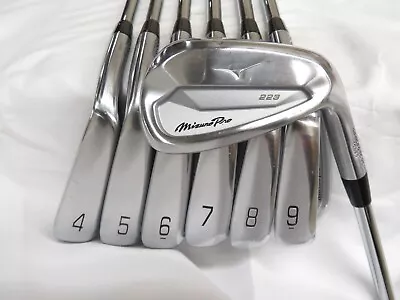 Used Mizuno Pro 223 Iron Set 4-PW NS Pro Modus3 Extra Stiff Flex Steel Shafts • $510