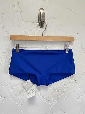 La Perla Cobalt Blue Women's Swim Bikini Bottoms Boy Short FR 38 US XS NWT $195 • $28.95