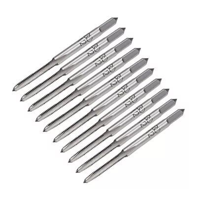 10pcs Metric Hand Tap M2 Thread 0.4 Pitch 3 Straight Flutes High Speed Steel • $17.58