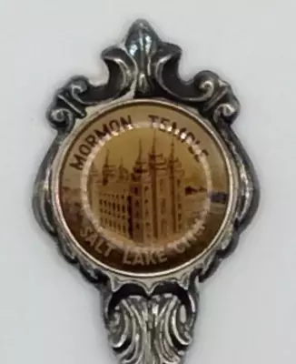 Mormon Temple Salt Lake City - Vintage Souvenir Spoon Collectible • $3.95