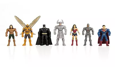 NEW Mattel DC Justice League Movie Mighty Minis COMPLETE 7pc SET Batman Superman • $14.20