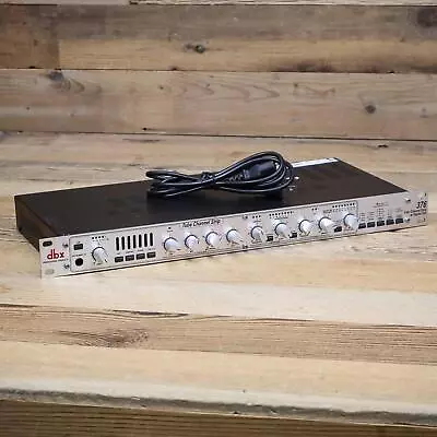 DBX 376 Tube Channel Strip Silver Series Preamp Compressor Equalizer U224740 • $235