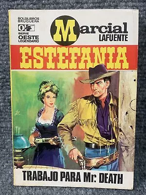 Marcial LaFuente Estefania Trabajo Para Mr. Death Spanish Language 1970 Vintage • $10