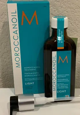 MoroccanOil Treatment Light 3.4 Fl Oz NEW With Pump • $36