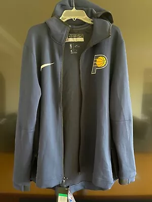 Men Size XL - Authentic NBA Nike Pacers Zipper HOODIE - Brand NEW W Tags! NWT! • $95