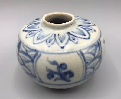 Chinese Ming Dynasty / Annamese Blue & White Jar • £150