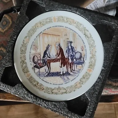 7 D'arceau-Limoges Henri L Fils Collector Plates In Styrofoam Cases Decor  • $35