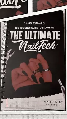Nail Beginner Guide Book This Acrylic Nail Extensions Training Manual • $69.99