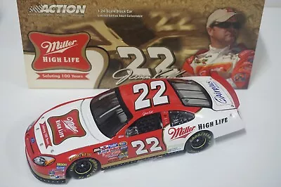 1/24 Jason Keller #22 Miller High Life 2004 Ford Taurus Diecast Car - 1 Of 2640 • $34.99