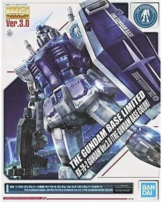 MG 1/100 Gundam Base Limited RX-78-2 Gundam Ver.3.0 Gundam Base Color Model Kit • $83.31