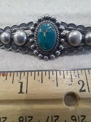 Vintage Sterling Silver  Turquoes Broach • $20