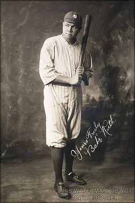 Poster Many Sizes; Babe Ruth • $94.91