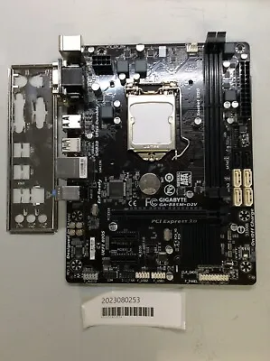 AU Seller Gigabyte GA-B85M-D2V  LGA1150  DDR3 MATX  Motherboard  • $52