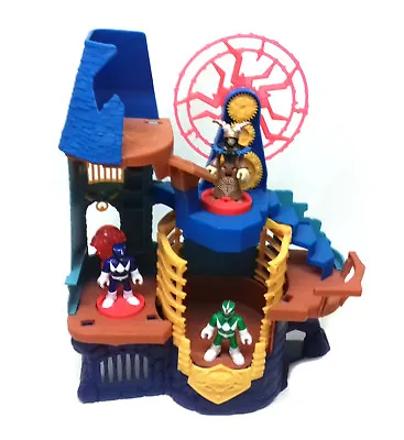 MMPR POWER RANGERS Fisher Price IMAGINEXT Castle Toy Play Set & Figures  • £23.79