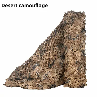 Camo Netting Camouflage Net Bulk Roll Sunshade Mesh Hunt Shooting 10x13.2ft • $15.99