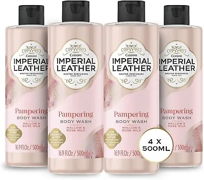 Imperial Leather Pampering Shower Gel - Mallow & Rose Milk Fragrance Signature • £6.59