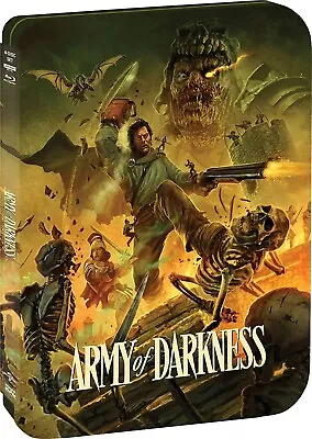 Army Of Darkness (1992) - 4K UHD Blu-ray - Steelbook Edition - New & Sealed • £37.95