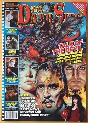The Darkside Issue 196 Horror Magazine Halloween Wheatley Coffin Joe • £5