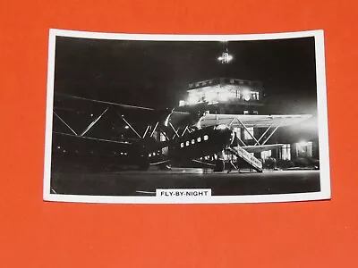 Pattreiouex Card Photo 1938 Flying Aviation #2 Handley Page Hp 42 Flight Night • £5.06