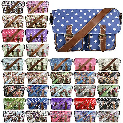 Ladies Satchel Shoulder Handbag Bag School A4 Crossbody Messenger Gifts • £9.99