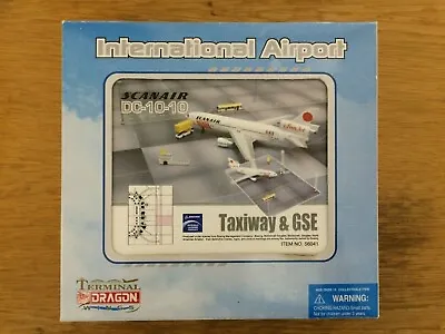 Dragon Wings 1/400th Scale Scanair DC-10-10 Model & Airport Diorama Set • $60