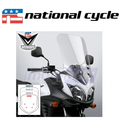 $200.89 • Buy National Cycle VStream Windshields For 2012-2016 Suzuki DL650A V-Strom 650 Ka