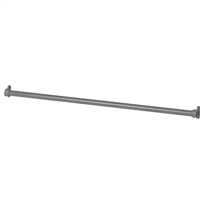 IKEA PAX KOMPLEMENT Steel Wardrobe Cloth Rails Bar Dark Grey 100 Cm Brand New • £11.80