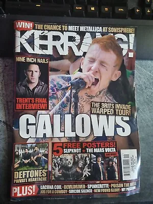 £3.99 • Buy Kerrang - Issue 1270 - 2009 - Nine Inch Nails - NIN - Slipknot Poster