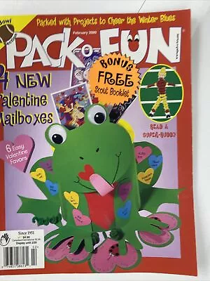 PACK O FUN HALOWEEN FUN With New Valentine Mailboxes FEB 2000 • $12.99