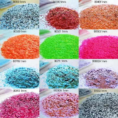 Chunky Glitter Cosmetic Craft 1mm Flakes Arts Mail 5g 10g 25g BUY 5 GET 10 FREE • £2.09