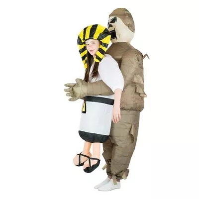 Child Kid Inflatable Mummy Halloween Book Week Costume Fancy Dress Party Egypt  • $95