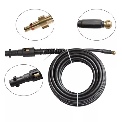 10m Spare Pressure Washer Hose Replacement For Karcher K2 K3 K4 K5 Water Parts • £23.39