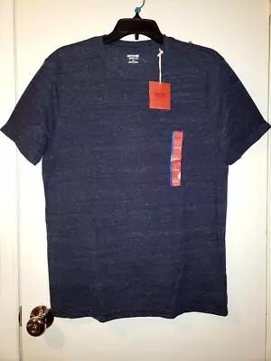 Vintage Mossimo T Shirt Navy Blue White Fleck New Mens L Unworn With Tags • $11.99