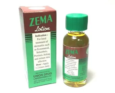 2 X 15ml Zema Lotion Dermatitis Psoriasis Eczema Treatment Salicylic Acid 12% • $11.99