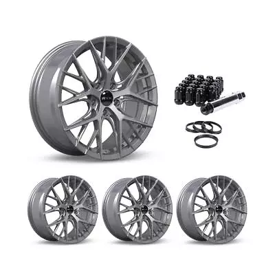 Wheel Rims Set With Black Lug Nuts Kit For 14-16 Acura MDX P911009 20 Inch • $1232.06