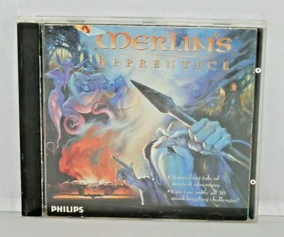 Vintage Merlin's Apprentice Philips CD-ROM Computer Game PC MAC 1995 Software  • $10.29
