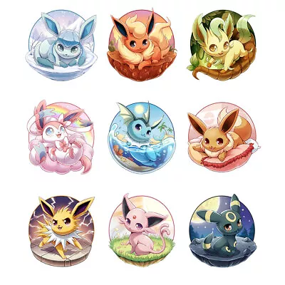 DIY 5D Full Drill Diamond Painting Pokémon Eevee Embroidery Kits Art Home Decor • $11.09