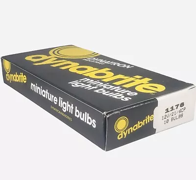 $9.99 • Buy 10x 1176 Dynabrite Light Bulbs 12v Double Contact Miniature Lamp Made In USA